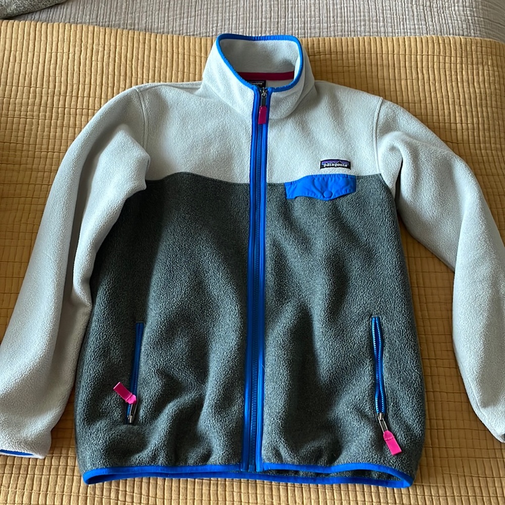 Patagonia synchilla fleece zip up